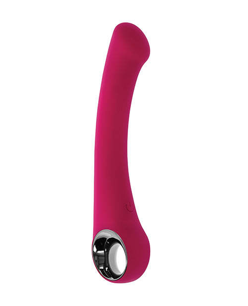 Afbeelding laden in Galerijviewer, Evolved Pleasure Curve G-Spot Vibrator - Burgundy