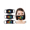 Afbeelding laden in Galerijviewer, Hott Products Mask-erade Masks - Pride/Gay Again/Rainbow Kiss Pack of 3