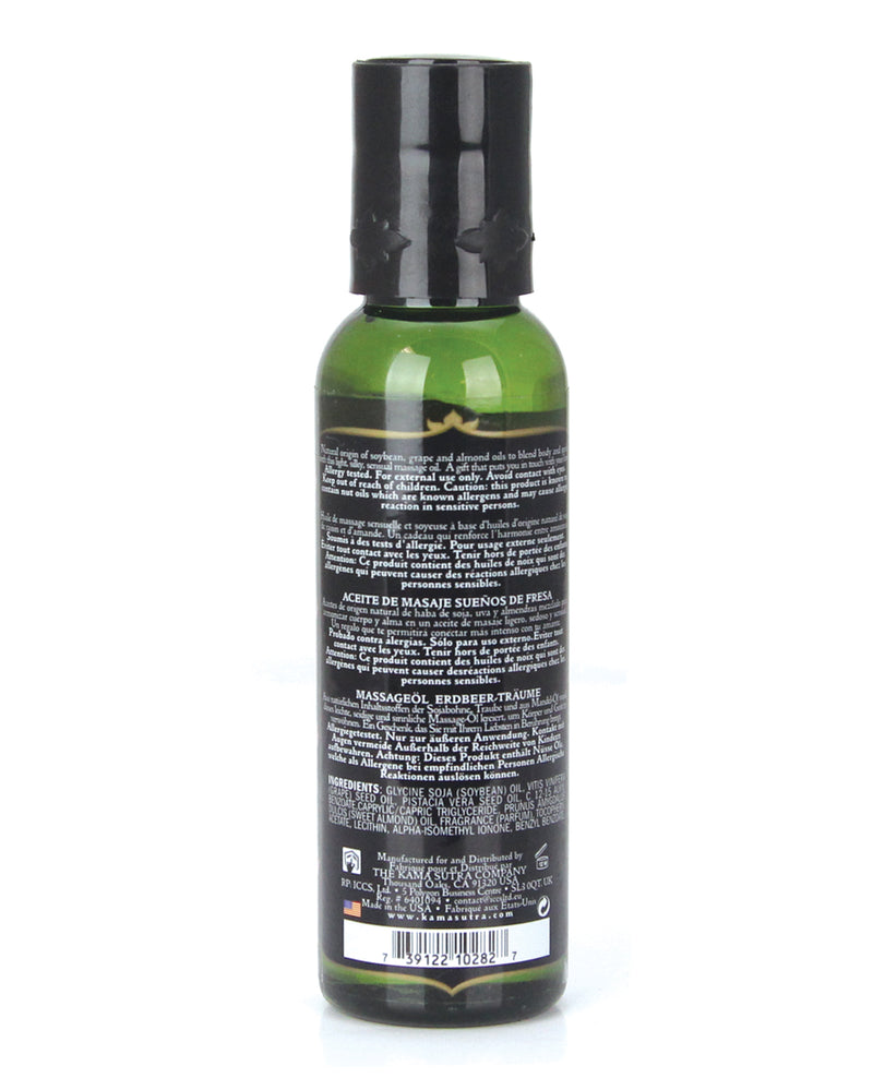 Charger l'image dans la visionneuse de la galerie, Kama Sutra Naturals Massage Oil - 2 oz Strawberry Dreams