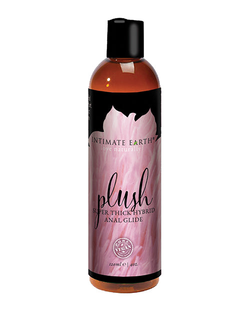 Load image into Gallery viewer, Intimate Earth Plush Hybrid Anal Glide 120 Ml Water And Silicone Lubricant Infused With Licorice Root For Creamy Cushion