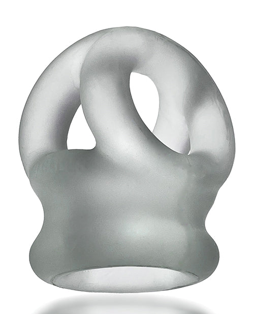 Charger l'image dans la visionneuse de la galerie, Oxballs Tri Squeeze Cocksling & Ballstretcher - Clear Ice