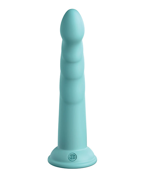 Load image into Gallery viewer, Dillio Platinum 7" Slim Seven Silicone Dildo - Teal