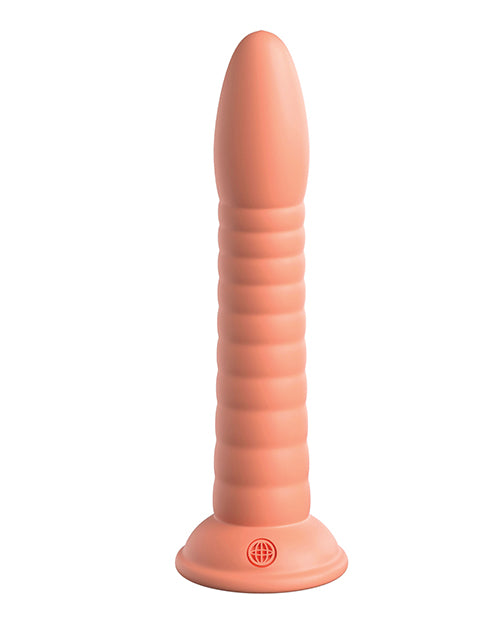 Charger l'image dans la visionneuse de la galerie, Dillio Platinum 7" Wild Thing Silicone Dildo - Peach