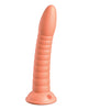 Charger l'image dans la visionneuse de la galerie, Dillio Platinum 7" Wild Thing Silicone Dildo - Peach