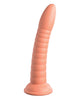 Charger l'image dans la visionneuse de la galerie, Dillio Platinum 7" Wild Thing Silicone Dildo - Peach