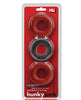 Load image into Gallery viewer, Hunky Junk C-Ring Multi Pack - Cherry/Tar Ice Pack of 3