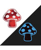 Afbeelding laden in Galerijviewer, Pastease Premium Shiny Glow in the Dark Shroom - Red/White O/S