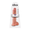 Ladda bilden i Galleri Viewer, King Cock 11 Inch Dildo With Balls Flesh Realistic Texture