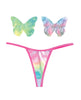 Bild in den Galerie-Viewer laden, Neva Nude Naughty Knix Rainbow Sherbet Velvet G-String & Pasties - (Color Varies) Multi O/S