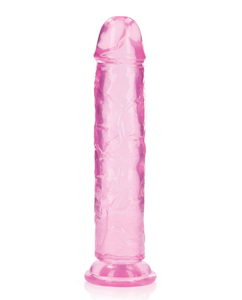 Load image into Gallery viewer, Shots RealRock Realistic Crystal Clear 10" Straight Dildo - Pink