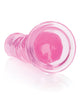 Load image into Gallery viewer, Shots RealRock Realistic Crystal Clear 10" Straight Dildo - Pink