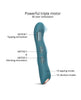 Carica l'immagine nel visualizzatore Galleria, Love to Love Swap Tapping Vibrator - Teal Me