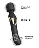 Bild in den Galerie-Viewer laden, Dorcel Dual Orgasms Wand - Black/Gold