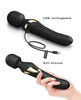 Bild in den Galerie-Viewer laden, Dorcel Dual Orgasms Wand - Black/Gold