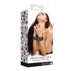 Charger l'image dans la visionneuse de la galerie, Shots Ouch Old School Tattoo Style Printed Hand Cuffs- Black