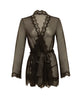 Load image into Gallery viewer, Provence Short Robe - Black L/XL