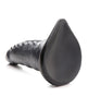 Load image into Gallery viewer, Creature Cocks Beastly Tapered Bumpy Silicone Dildo - Silver/Black