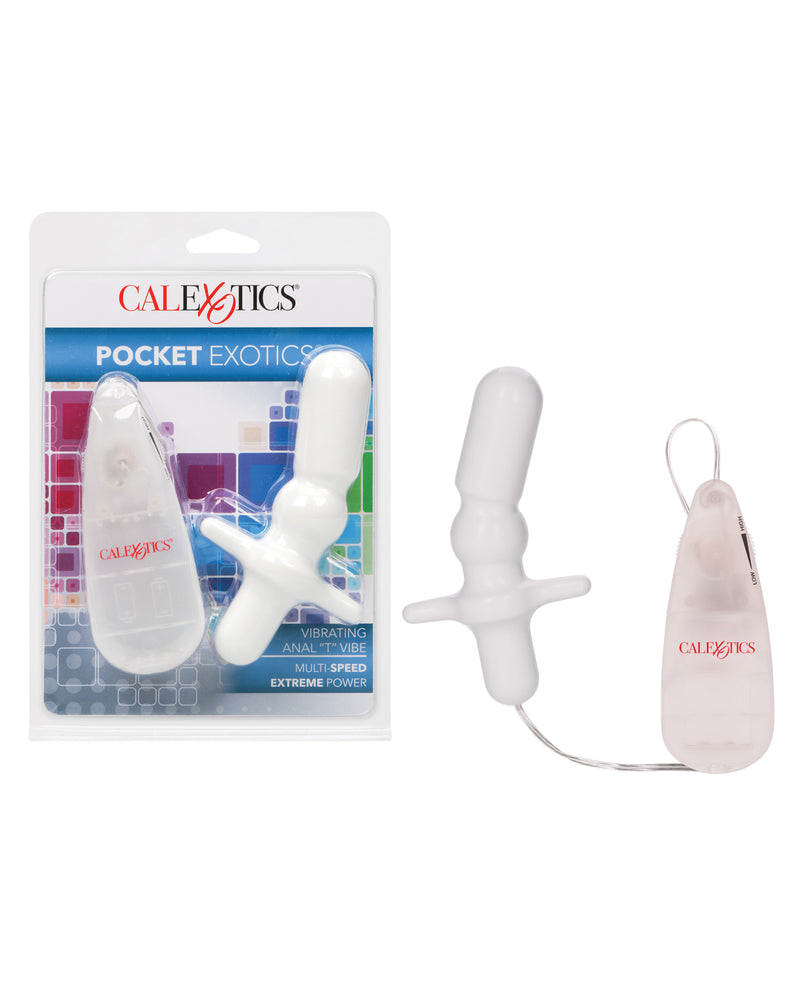 Load image into Gallery viewer, Pocket Exotics Anal T Vibe - Ivory