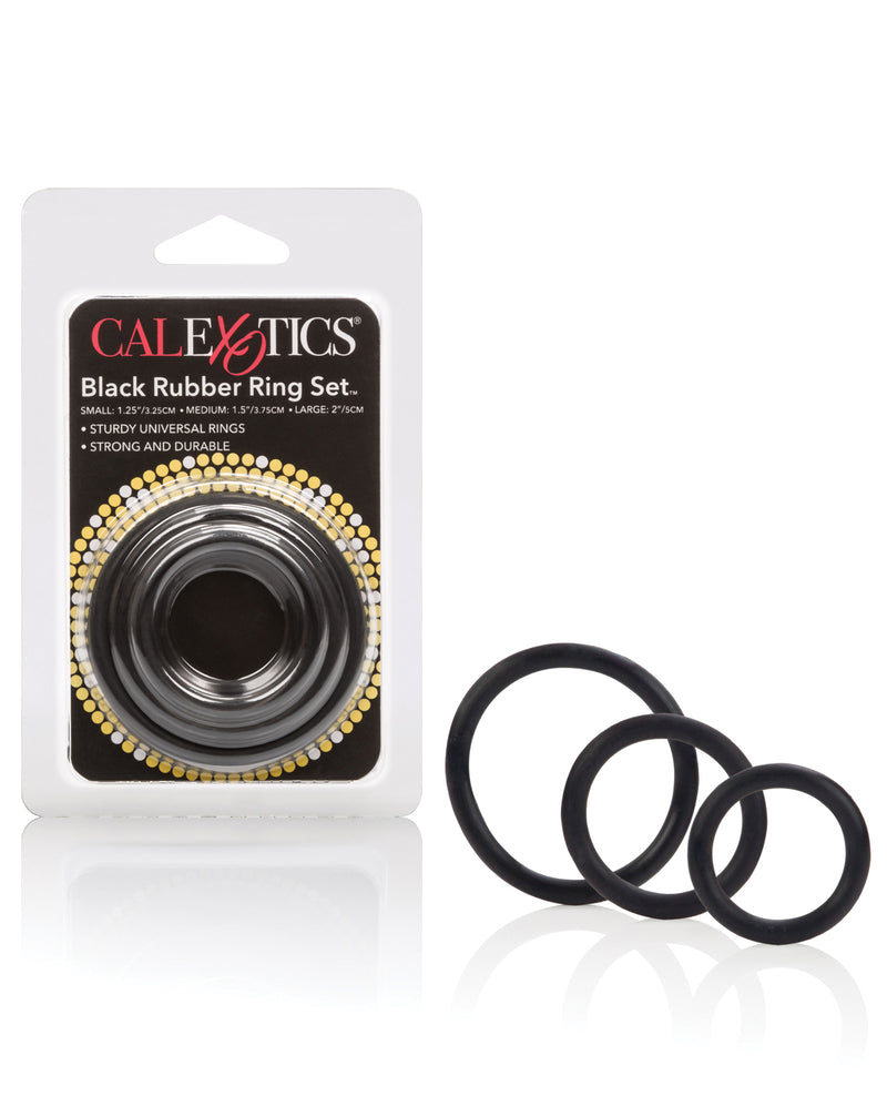 Load image into Gallery viewer, Rubber Ring Set - Black