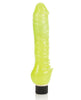 Carica l'immagine nel visualizzatore Galleria, Vibratore a forma di pene in gelatina 7" che si illumina al buio