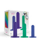 Load image into Gallery viewer, Nobu Tai Silicone Dildo Set w/Adjustable Strap On - 3 Piece Kit Assorted Colors
