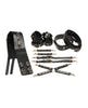Załaduj obraz do przeglądarki galerii, Master Series Tied Temptress Thigh Harness w/Hog Tie Connector - Black
