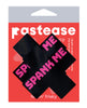 Carregar imagem no visualizador da Galeria, Pastease Spank Me Plus Preto Rosa Tamanho Único Acessório Fetiche