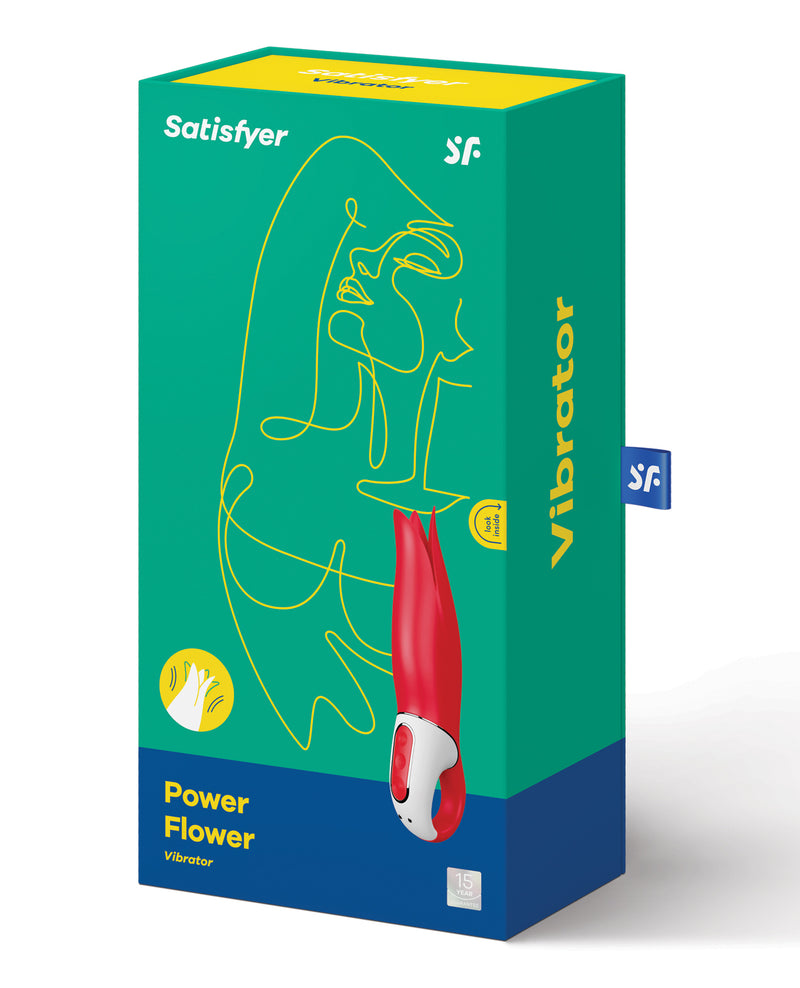 Load image into Gallery viewer, Satisfyer Vibes Power Flower - Red