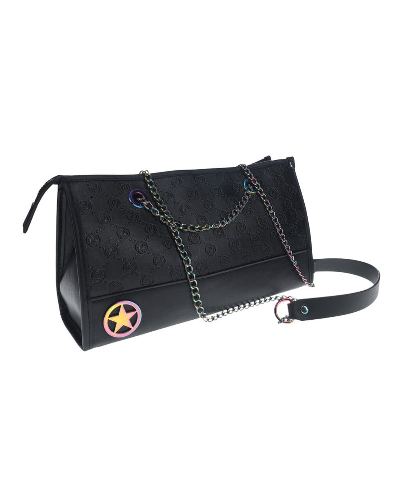 Load image into Gallery viewer, Shots Ouch! Venice Collection Bondage Kit w/Bag - Black/Iridescent