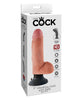 Load image into Gallery viewer, King Cock 7" Vibrating Cock w/Balls - Flesh