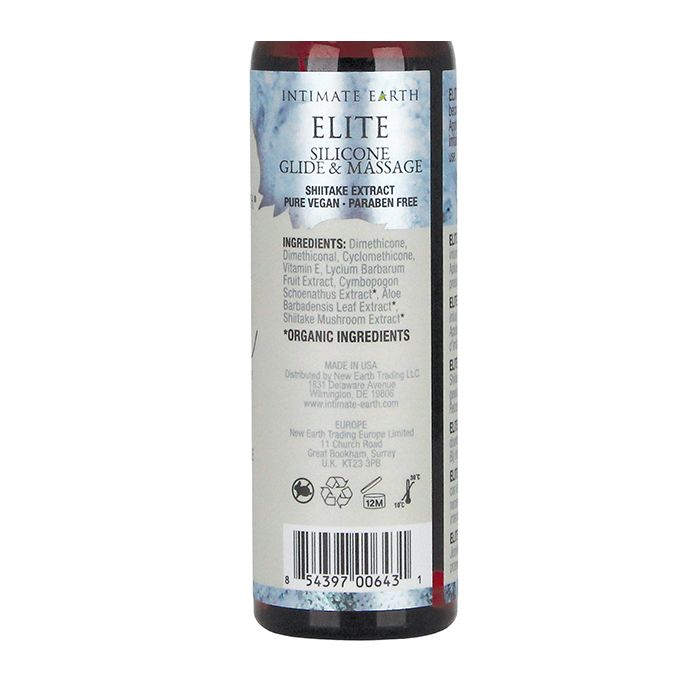 Ladda bilden i Galleri Viewer, Intimate Earth Elite Velvet Touch Silicone Glide & Massage Oil - 120 ml