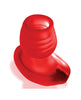 Indlæs billede i gallerifremviser, Oxballs Glowhole 1 Hollow Buttplug w/LED Insert Small - Red Morph