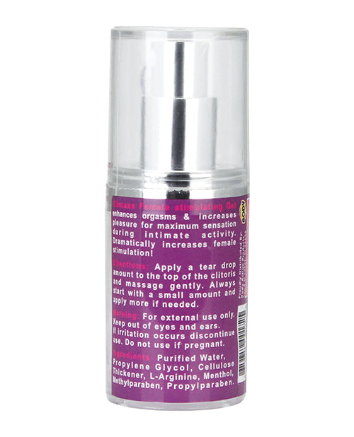 Załaduj obraz do przeglądarki galerii, Climaxa Stimulating Gel For Female Pleasure Amplification Half Ounce Pump