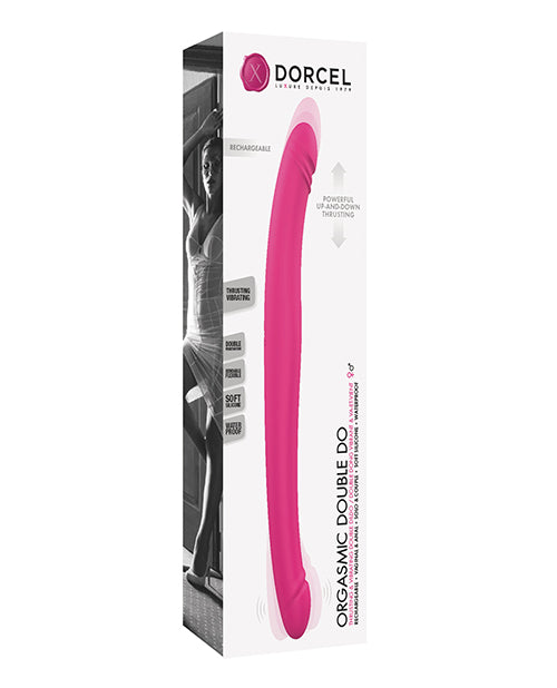 Cargue la imagen en el visor de la galería, Dorcel Orgasmic Double Do 16.5" Thrusting Dong - Pink