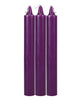 Załaduj obraz do przeglądarki galerii, Japanese Drip Candles - Pack of 3 Purple