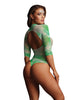 Load image into Gallery viewer, Shots Bliss Short Sleeve Teddy w/Face Jewelry Multi O/S