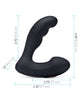 Cargue la imagen en el visor de la galería, Blue Line Vibrating Prostate Prober w/Remote - Black