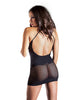Încărcați imaginea în vizualizatorul Galerie, Beverly Hills Naughty Girl String Fishnet Dress Black O/S