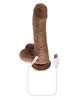 Bild in den Galerie-Viewer laden, Evolved Peek A Boo Vibrating Dildo - Dark