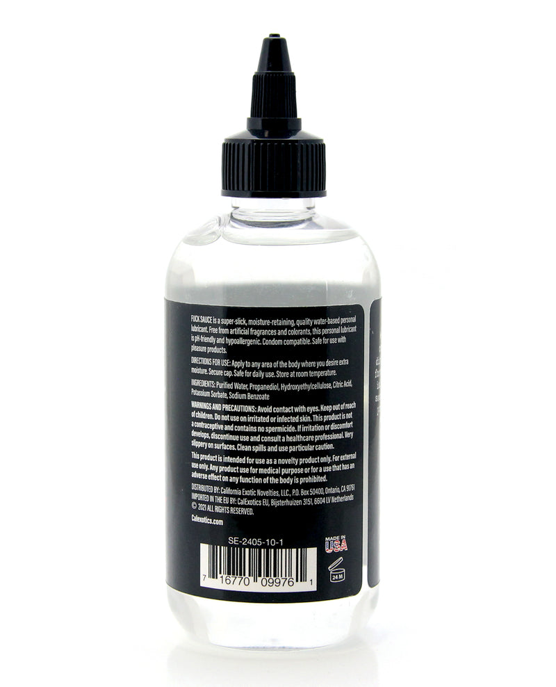 Cargue la imagen en el visor de la galería, Lubricante Personal a Base de Agua Fuck Sauce - 8 oz