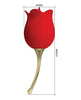 Load image into Gallery viewer, Pretty Love Licking Rose Lover Dual Ended Vibrator - Rose