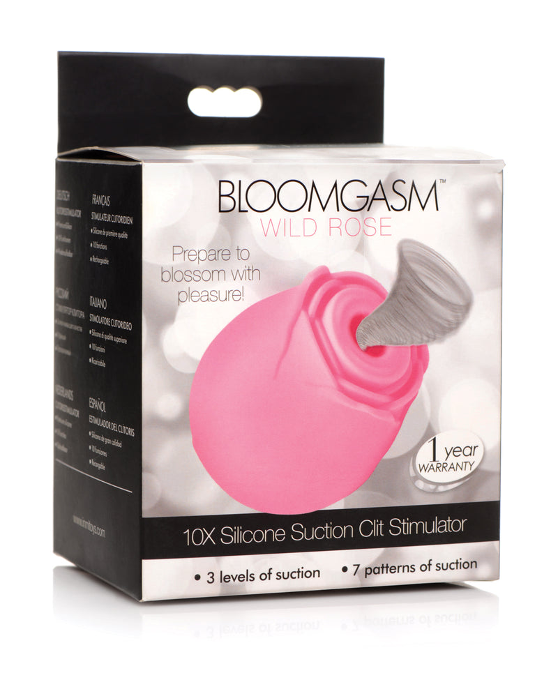 Cargue la imagen en el visor de la galería, Inmi Bloomgasm Wild Rose 10X Stimulator - Pink