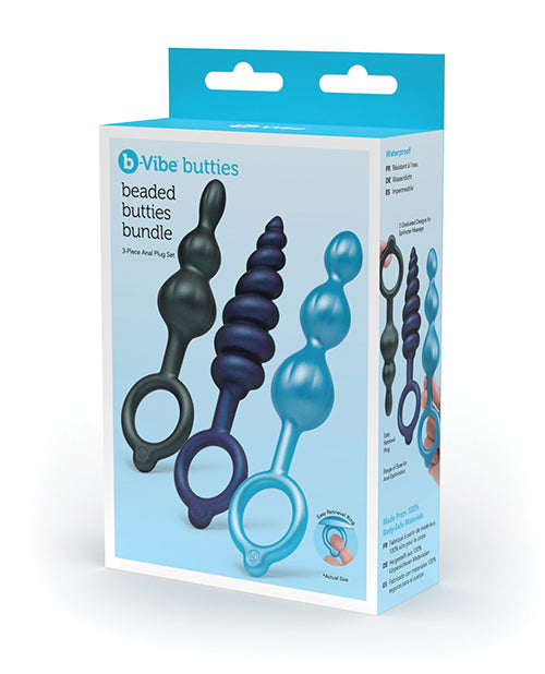 Carica l'immagine nel visualizzatore Galleria, b-Vibe Butties Beaded Bundle - 3 pc Set