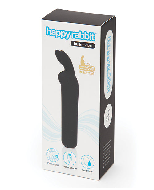 Cargue la imagen en el visor de la galería, Happy Rabbit Rechargeable Bullet - Black