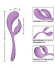 Charger l'image dans la visionneuse de la galerie, Elle Liquid Silicone Dual Flicker - Purple