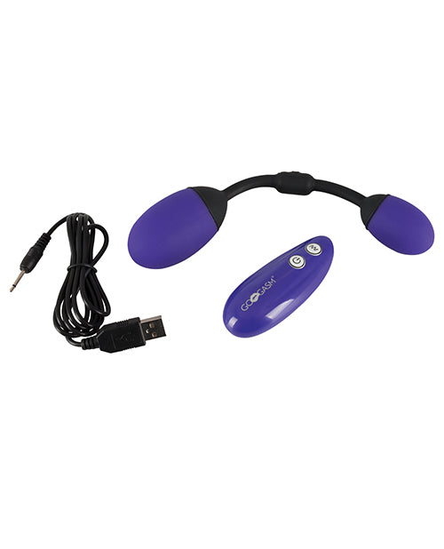 Bild in den Galerie-Viewer laden, GoGasm Vibrating Pussy & Ass Balls - Purple