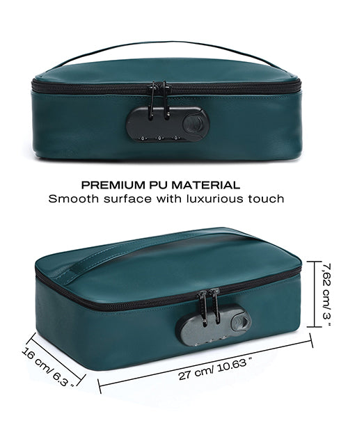 Bild in den Galerie-Viewer laden, Dorcel Lockable Discreet Box - Luxury Green
