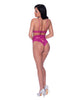 Cargue la imagen en el visor de la galería, Berrylicious Lace Halter Top & Panty Pink S/M