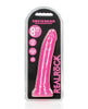 Load image into Gallery viewer, Shots RealRock 8" Slim Dildo Glow in the Dark - Neon Pink