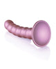 Indlæs billede i gallerifremviser, Shots Ouch 5" Beaded G-Spot Dildo - Rose Gold